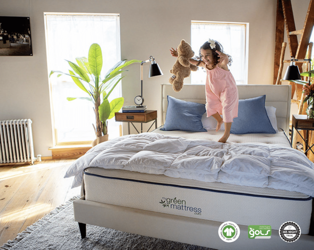 My Green Mattress Kiwi Kids mattress GOTS & GOLS certified organic, promo code, review